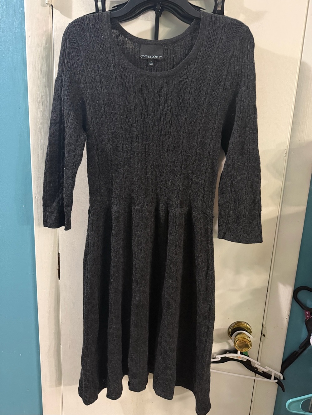 Cynthia Rowley Size Large Sweater Dress